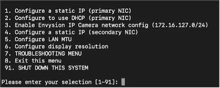 Configure Static IP